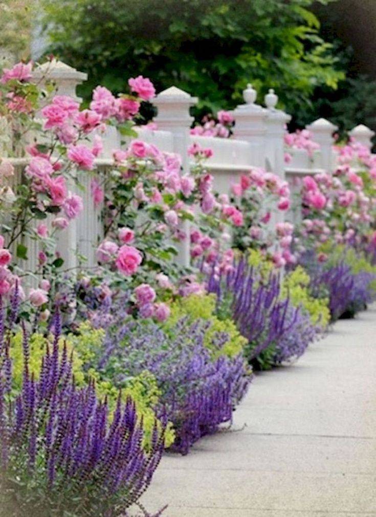 Beautiful Flower Beds Design Ideas In Front Of House Front Yard