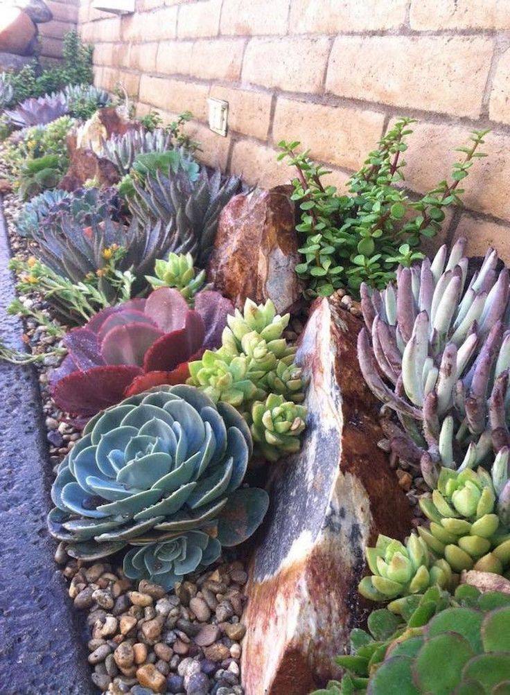 Gorgeous Front Yard Rock Garden Landscaping Ideas Decoradeas