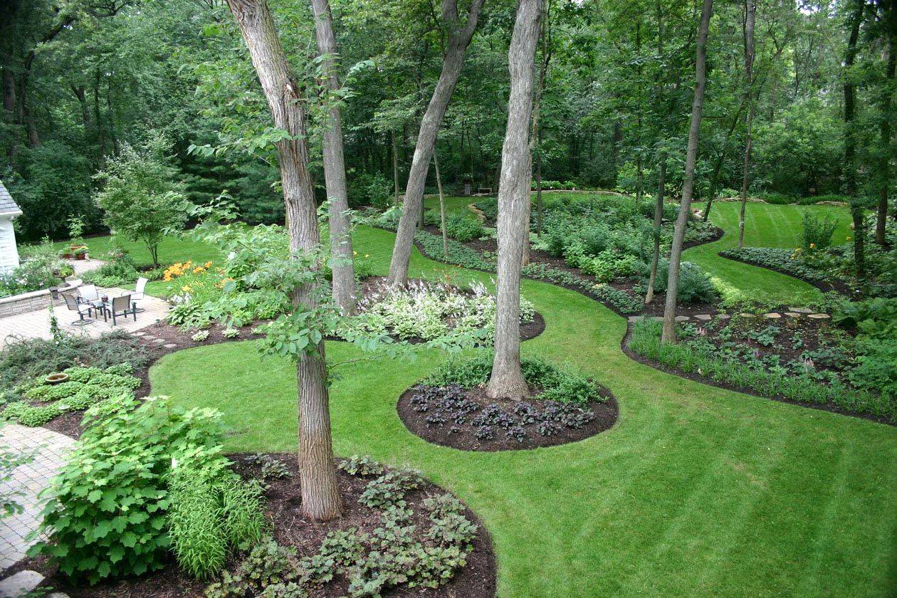 Beautiful Backyard Garden Path