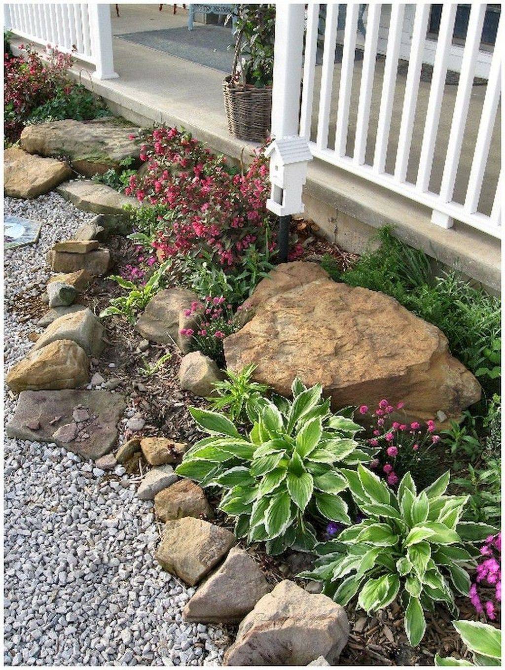 18 Small Front Yard Rock Garden Ideas You Gonna Love SharonSable