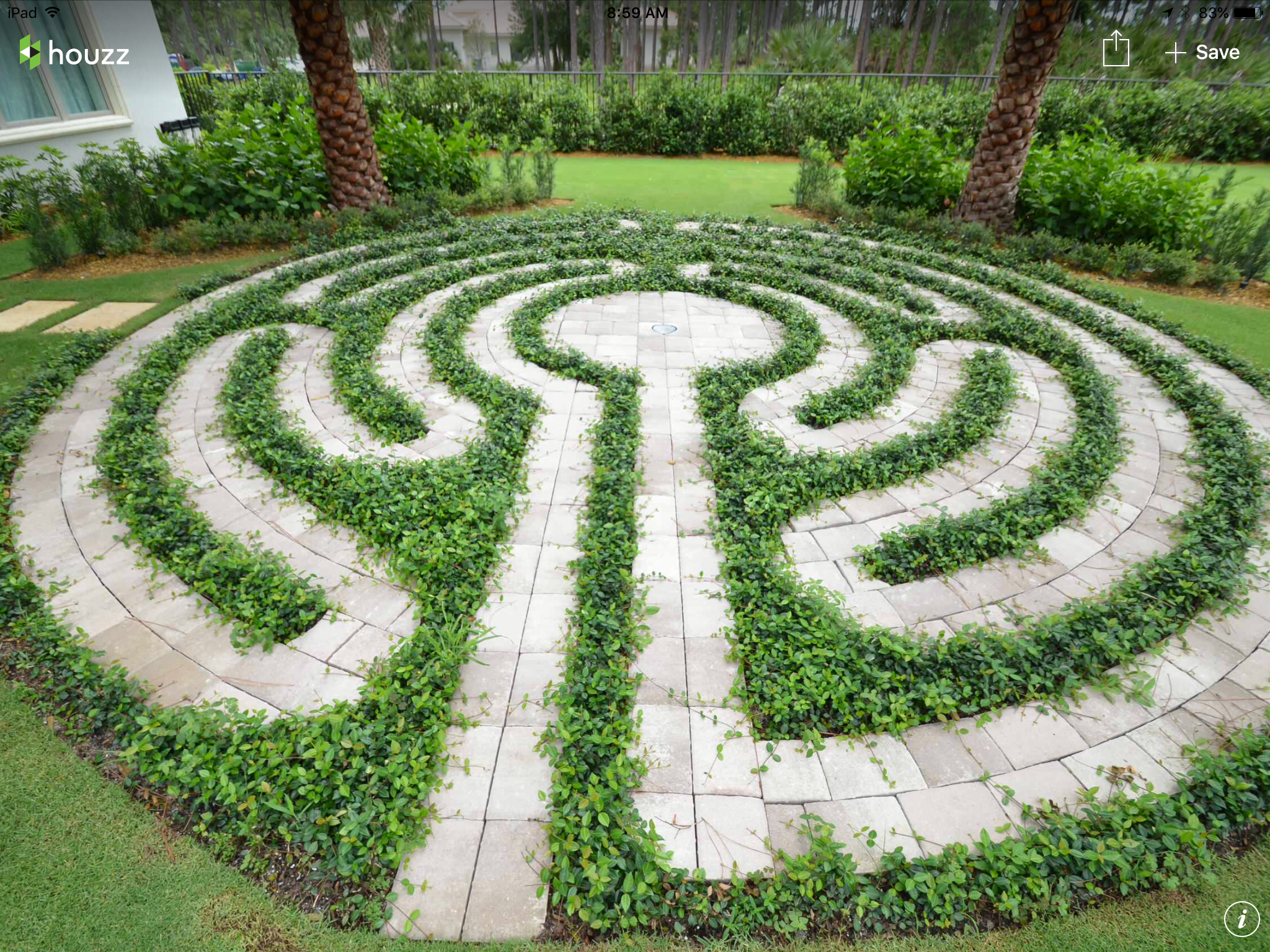 Backyard Labyrinth Garden Cnn Times