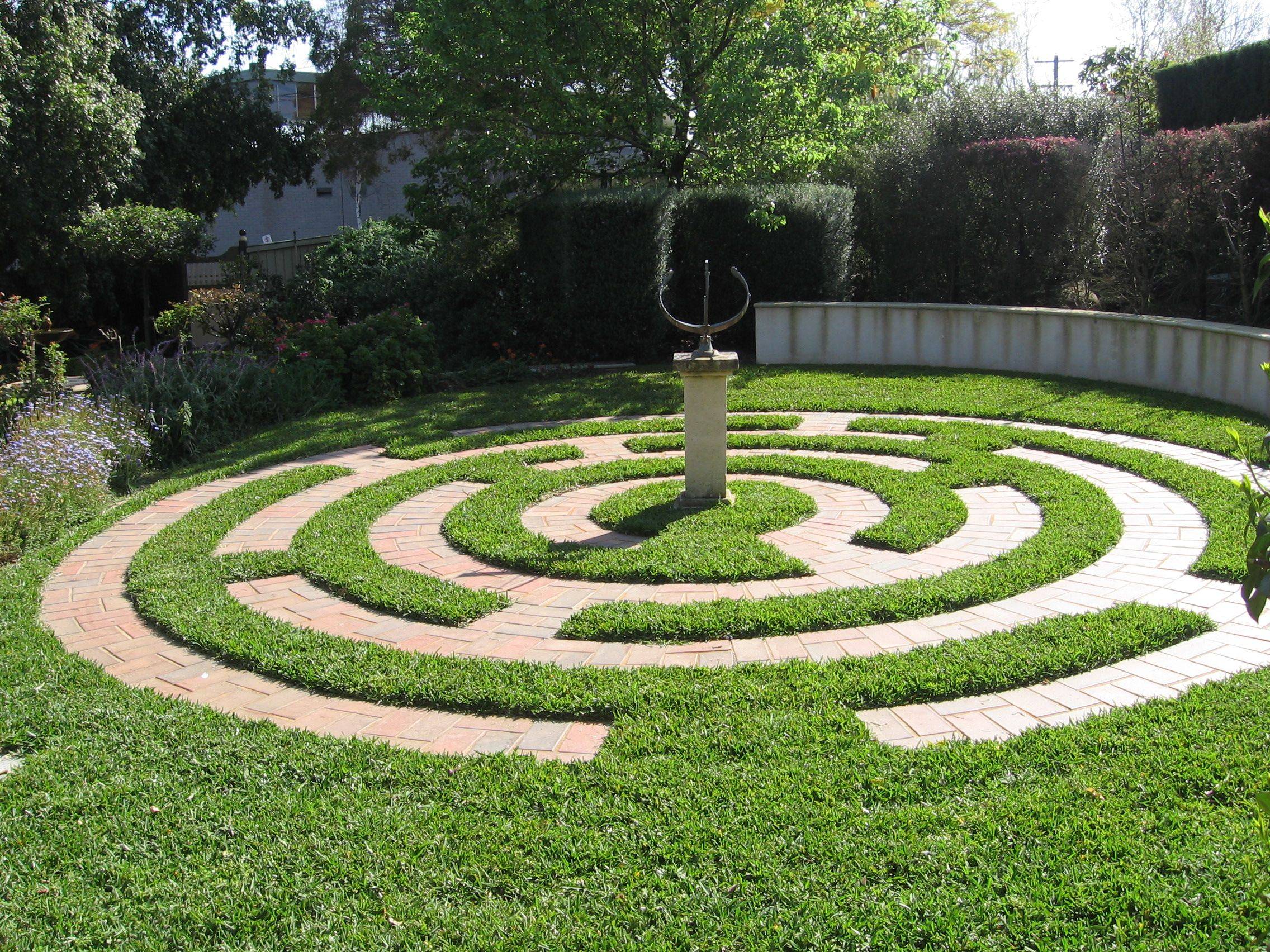 A Backyard Labyrinth