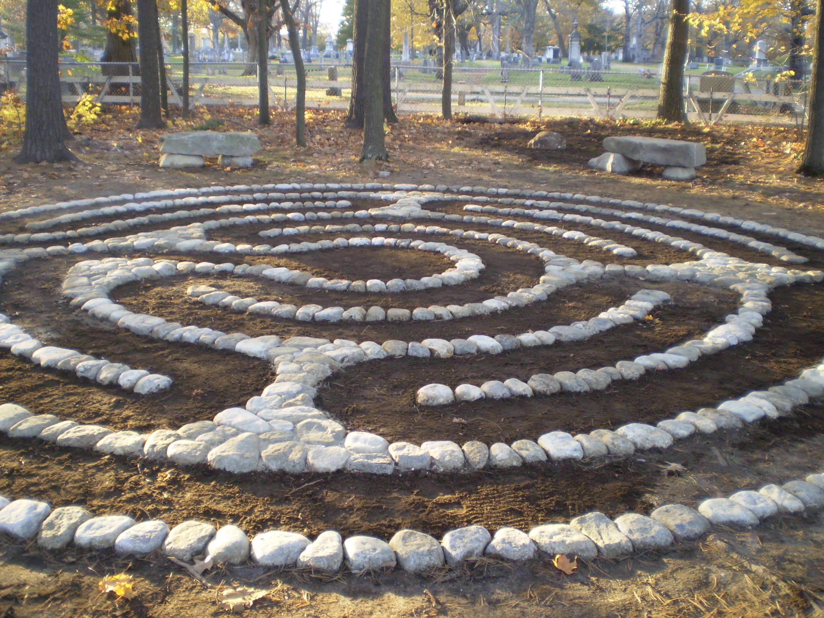 22 Stone Garden Labyrinth Ideas You Should Check SharonSable