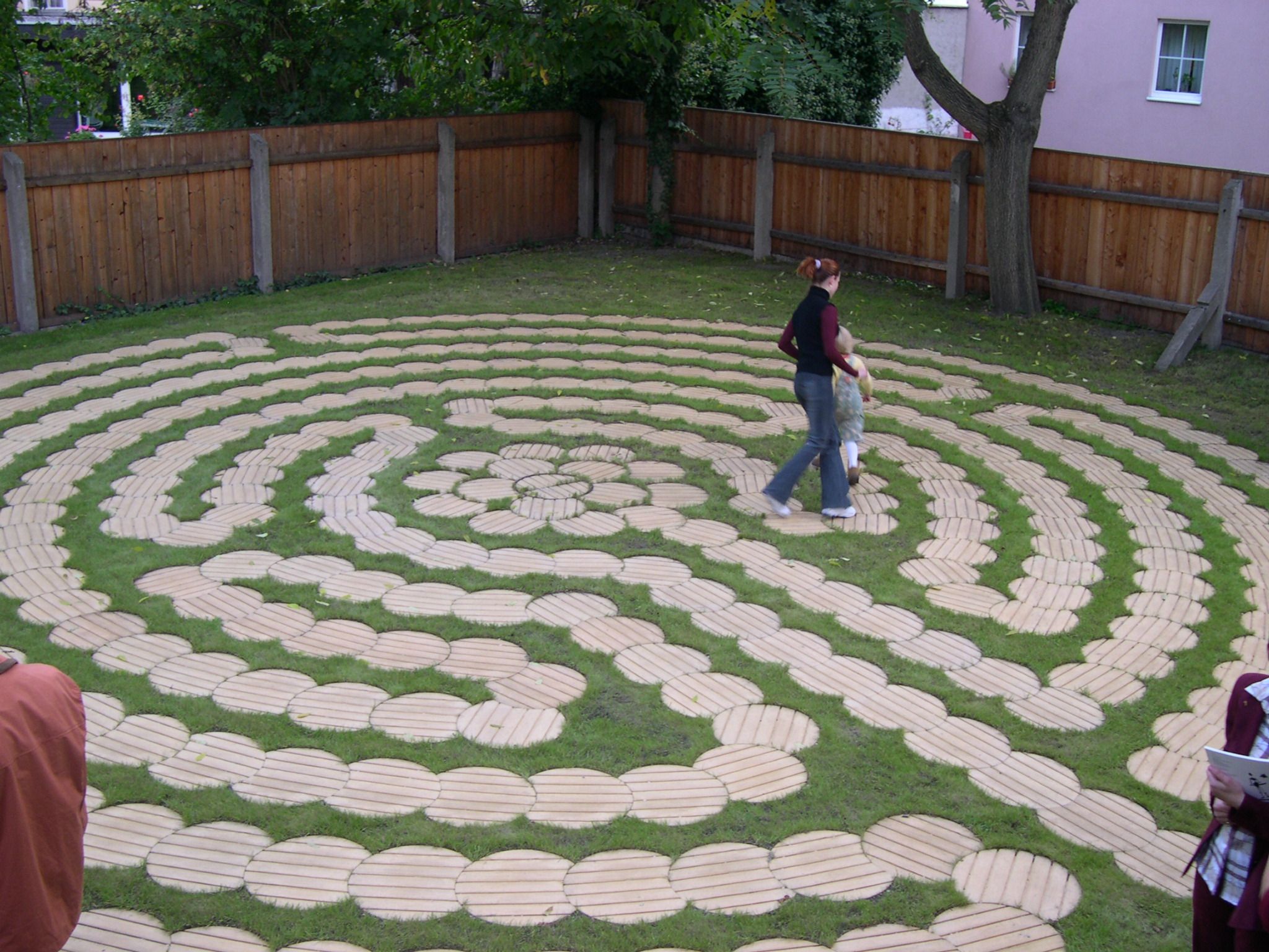 Spiral Ease Labyrinth Garden