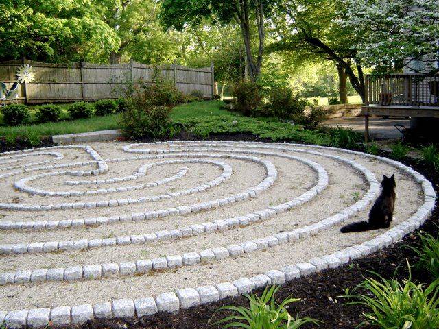 Healing Labyrinth Garden Garden Design