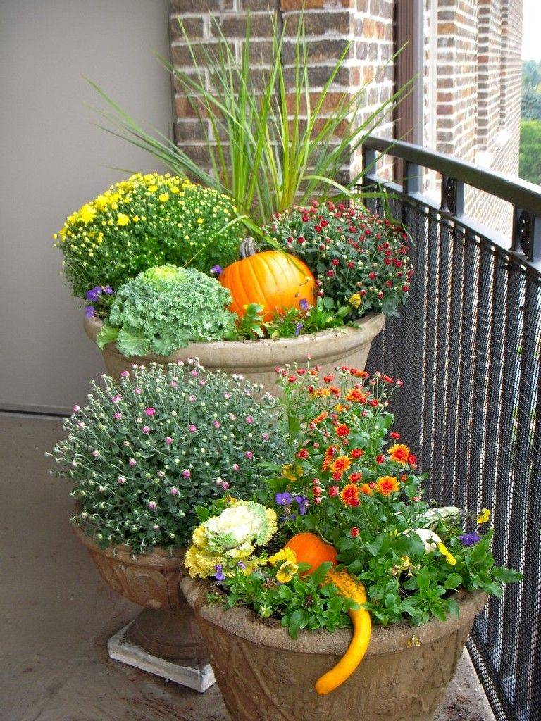 Beautiful Fall Planter
