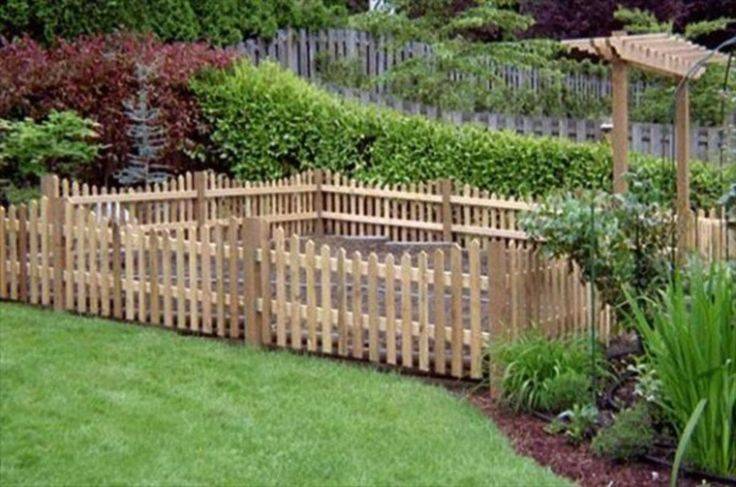 Cool Garden Fence Decoration Ideas