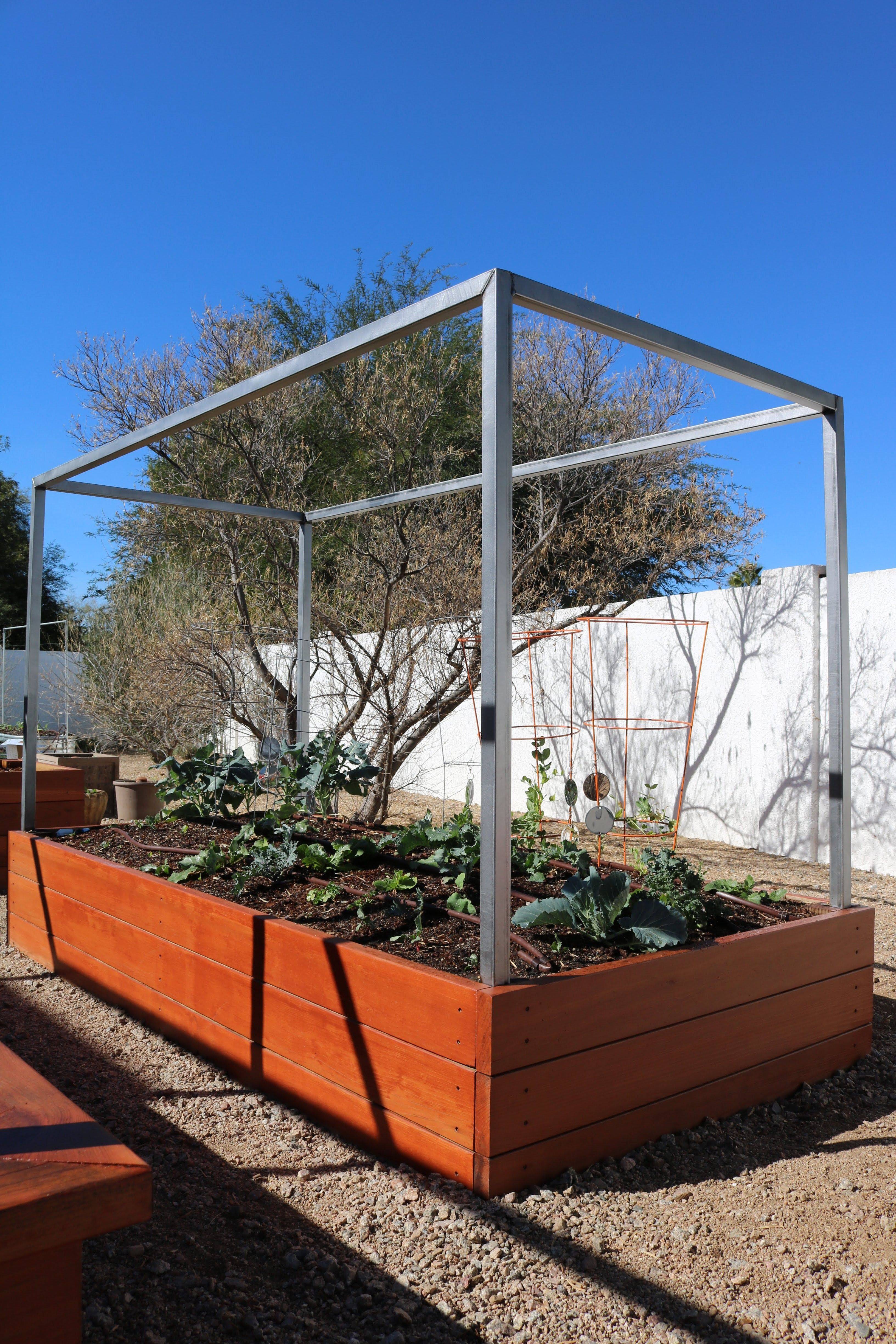 Shade Cloth Over Vegetable Garden Garden Ftempo