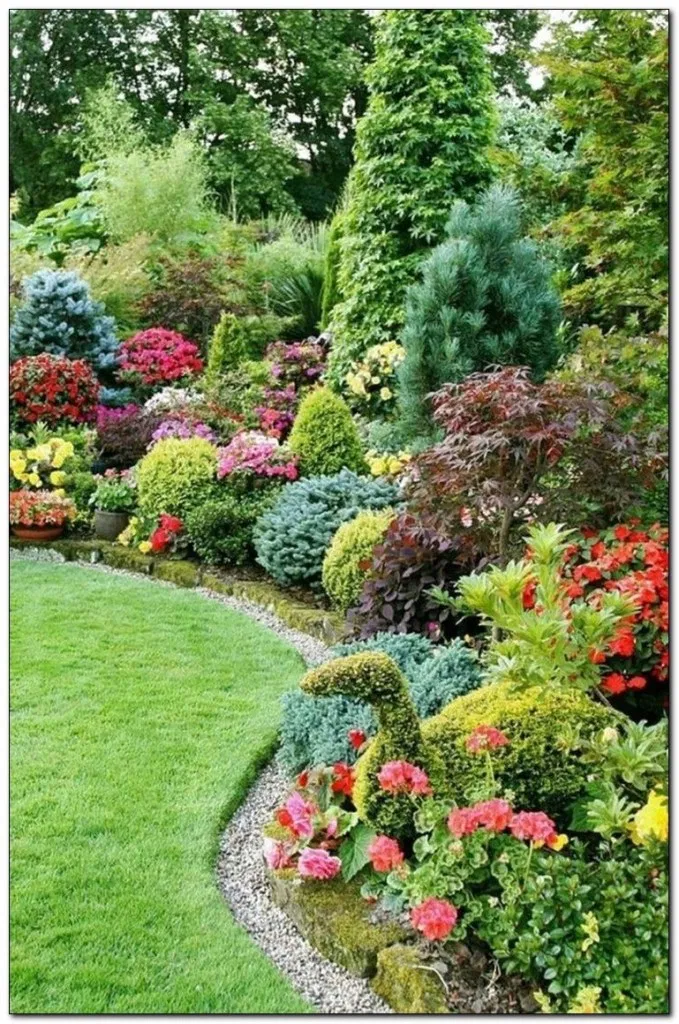 Nice Superb Shade Garden Design Ideas