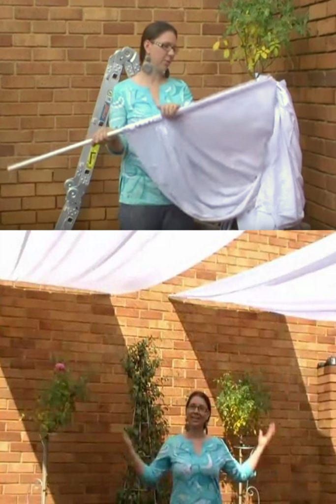 Flat Top Shade Atlas Greenhouse Shade Structure