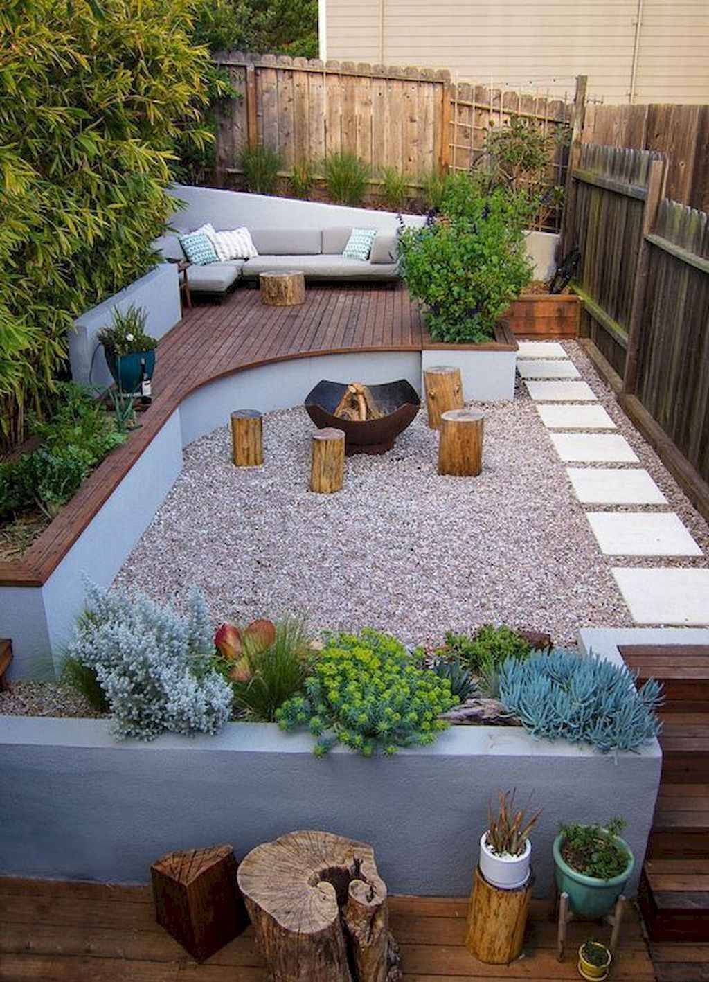 Small Backyard Seating Area