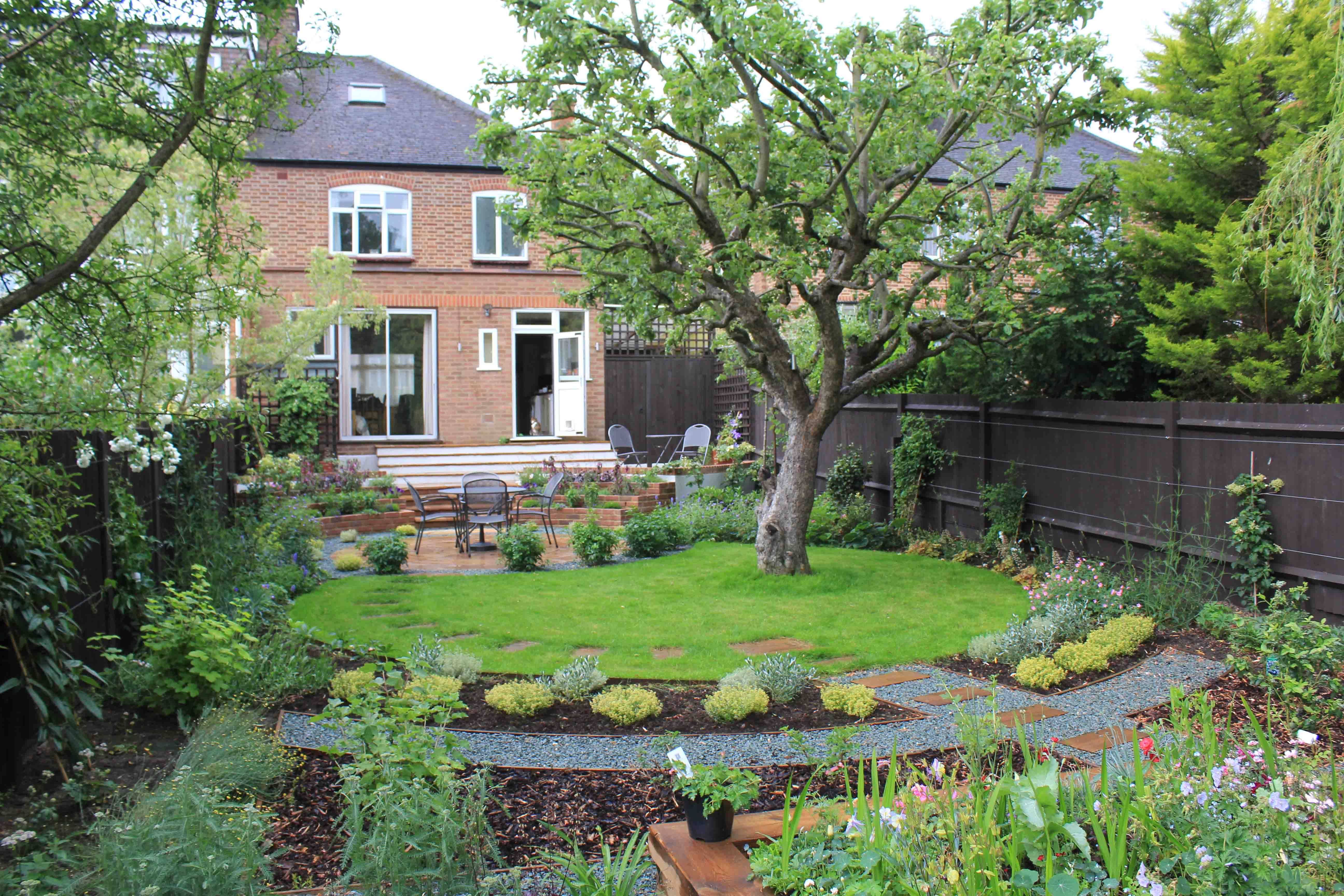 Large Family Garden Hatch End Middlesex