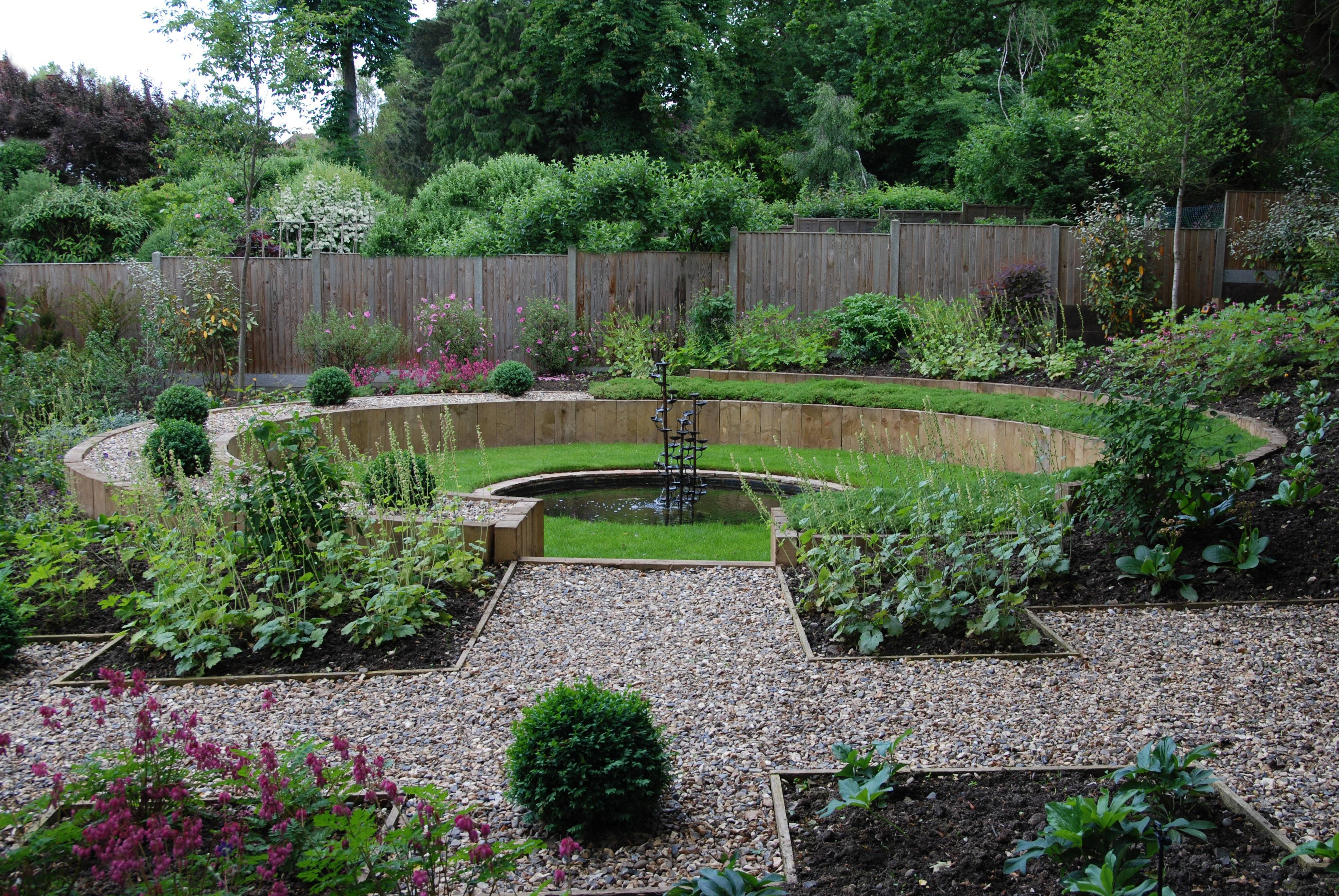 Large Yard Landscape Designers Daybreak