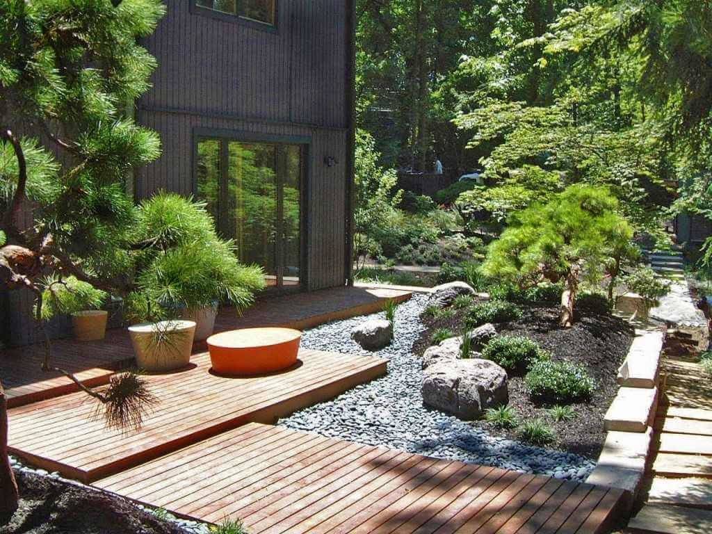 A Zen Garden Sunset Magazine