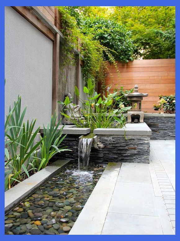 Modern Zen Water Fountain Ideas