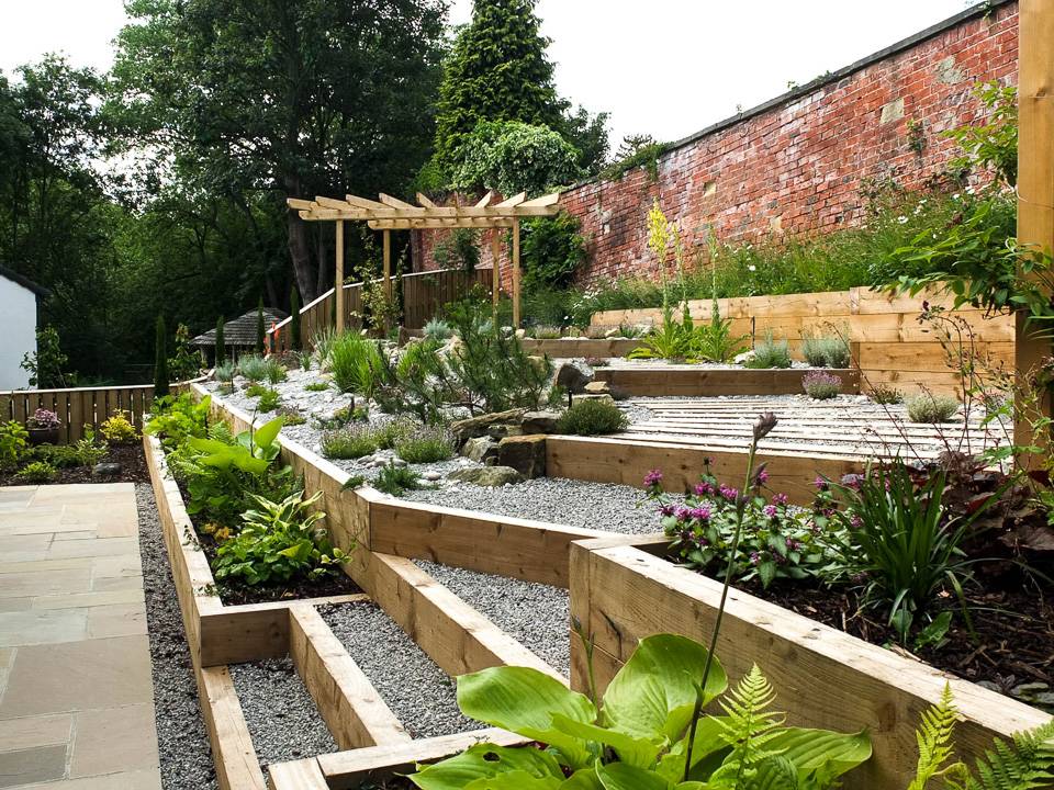 Sloped Backyard Design Ideas