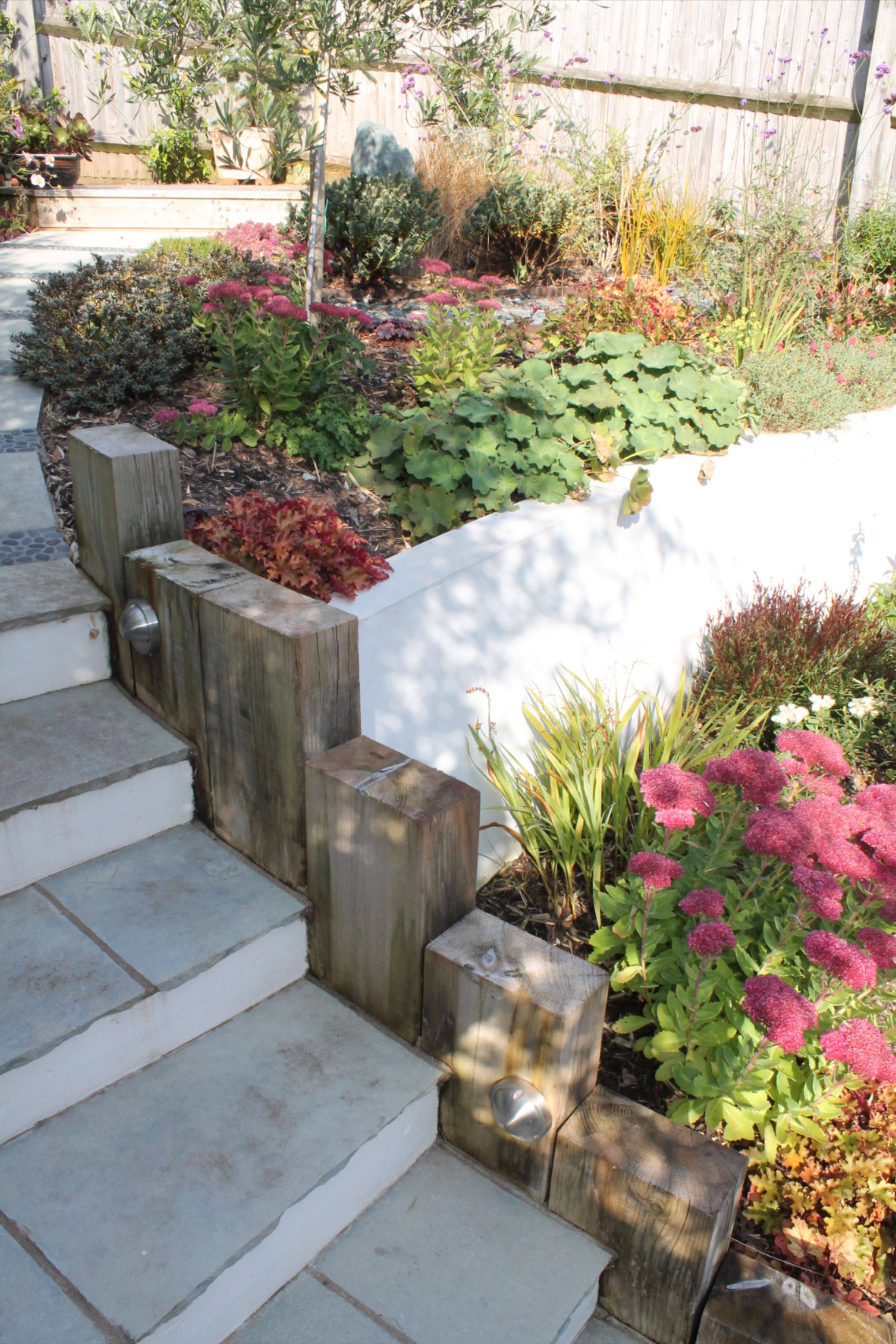 Sloping Garden Design Ideas Quiet Corner