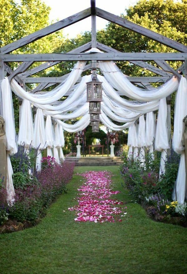 Beautiful Garden Wedding Design Ideas