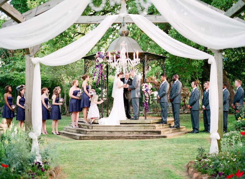 Beautiful Backyard Wedding