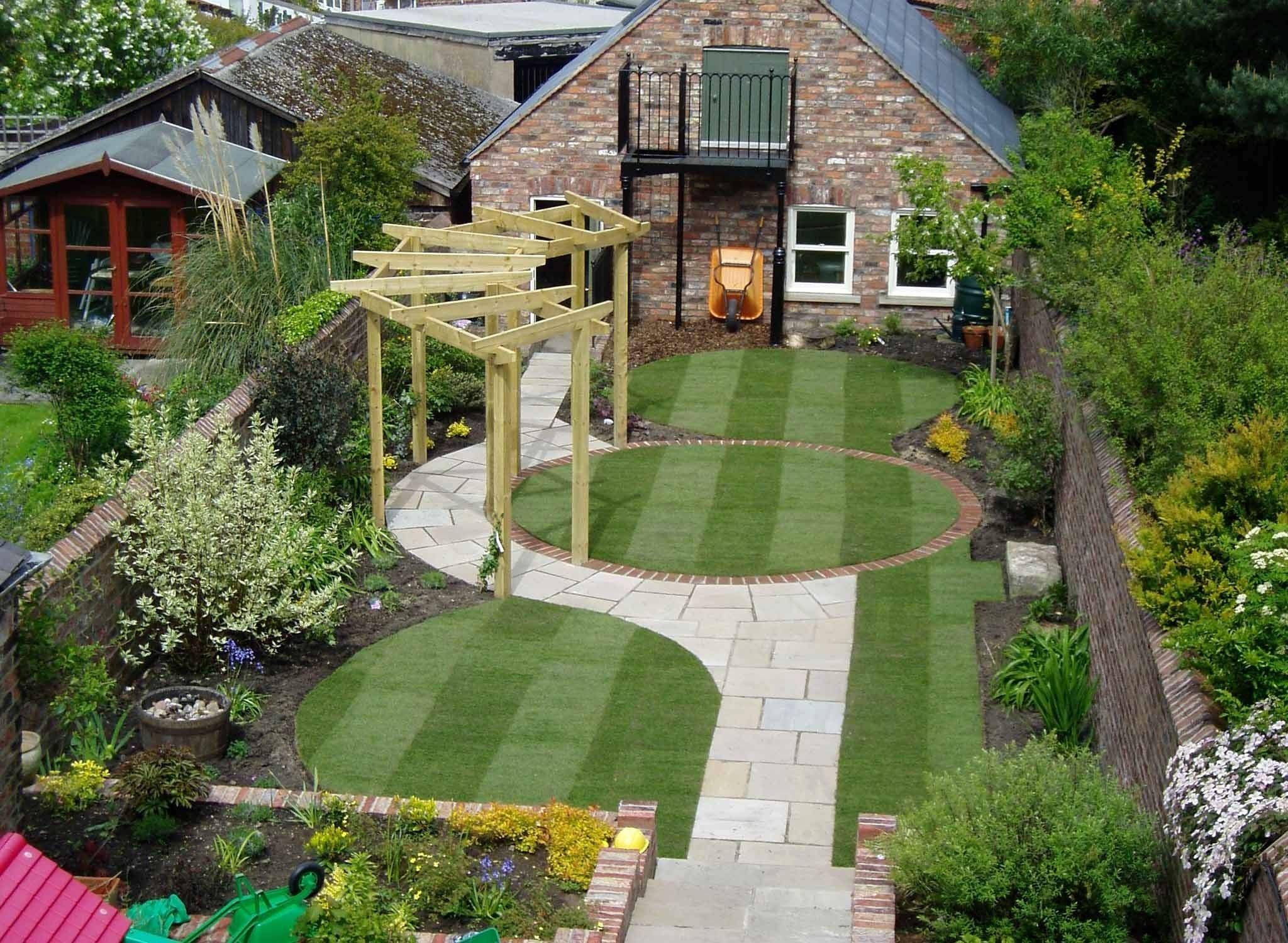 Garden Design Layout Long Narrow Garden Design Pictures