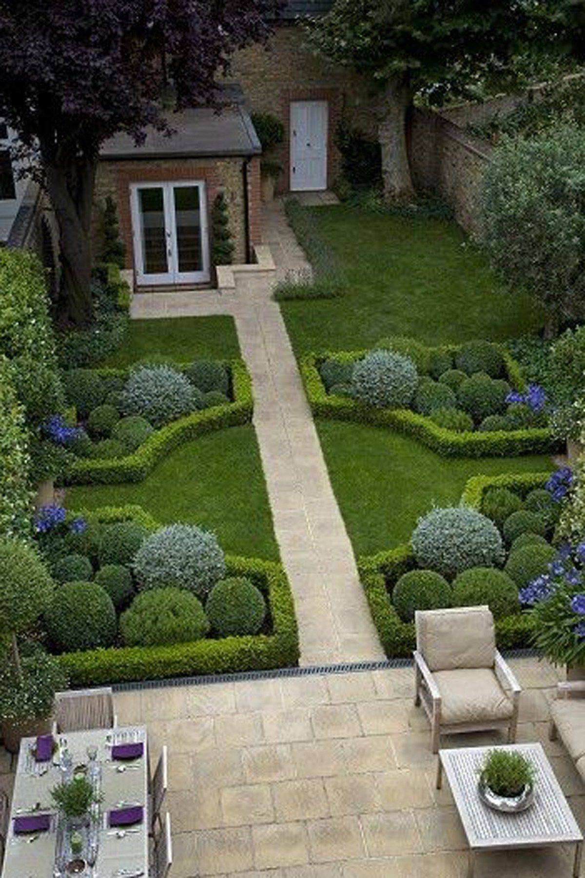 Long Narrow Garden Design