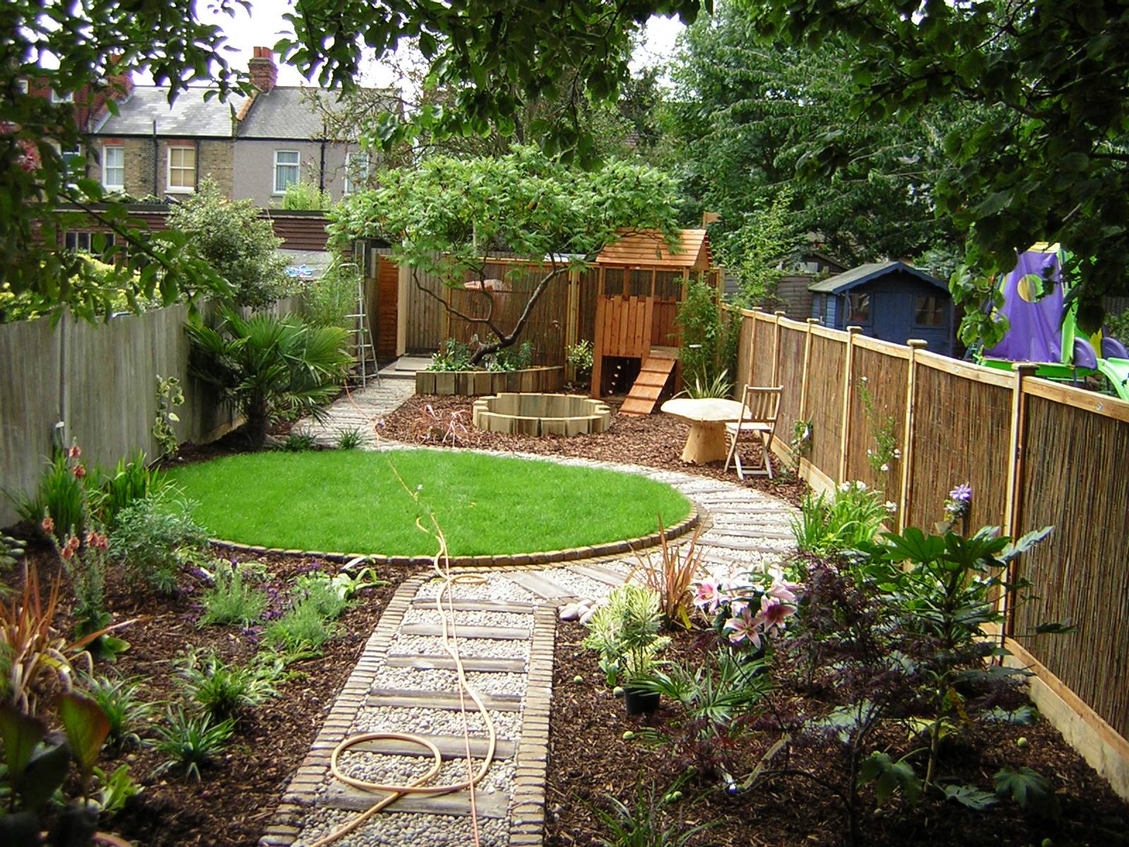 Long Narrow Garden Design Ideas Garden Shape Ideas