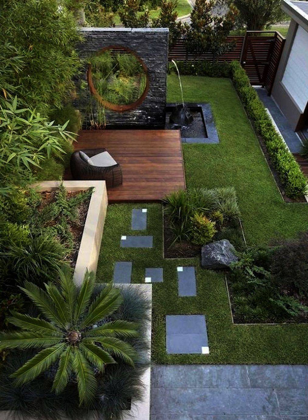 Narrow Space Small Backyard Gardens