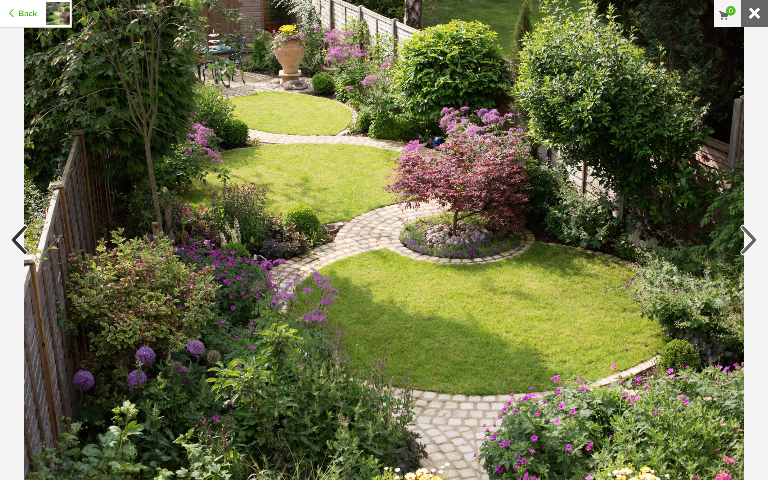 Long Narrow Garden Design Pictures