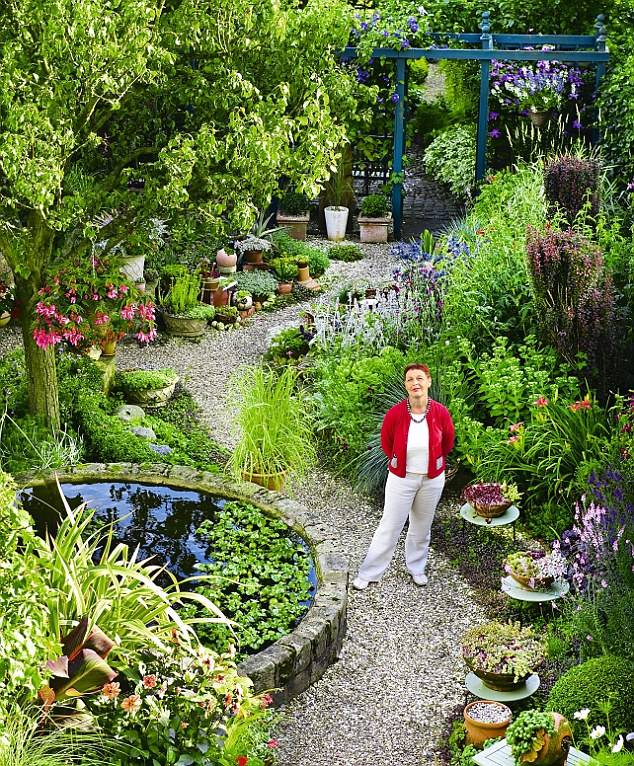Long Narrow Garden Design Pictures