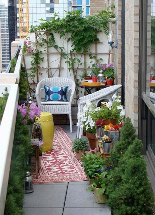 Stunning Apartment Balcony Garden Ideas