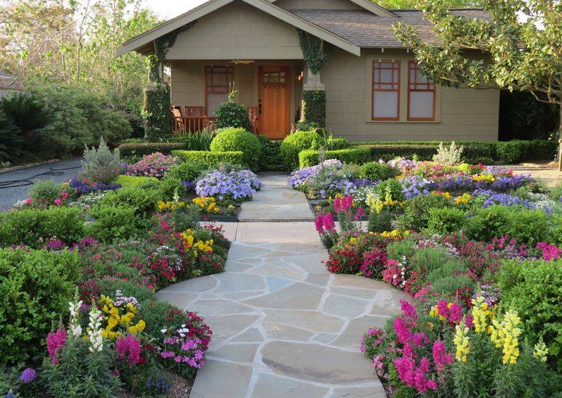 Rustic Front Yard Landscaping Ideas