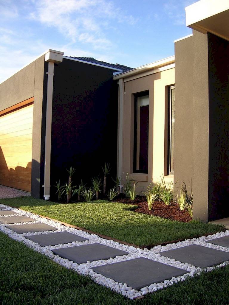 Cool Modern Front Yard Landscaping Ideas Page