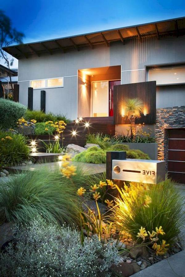 Modern Front Yard Designs