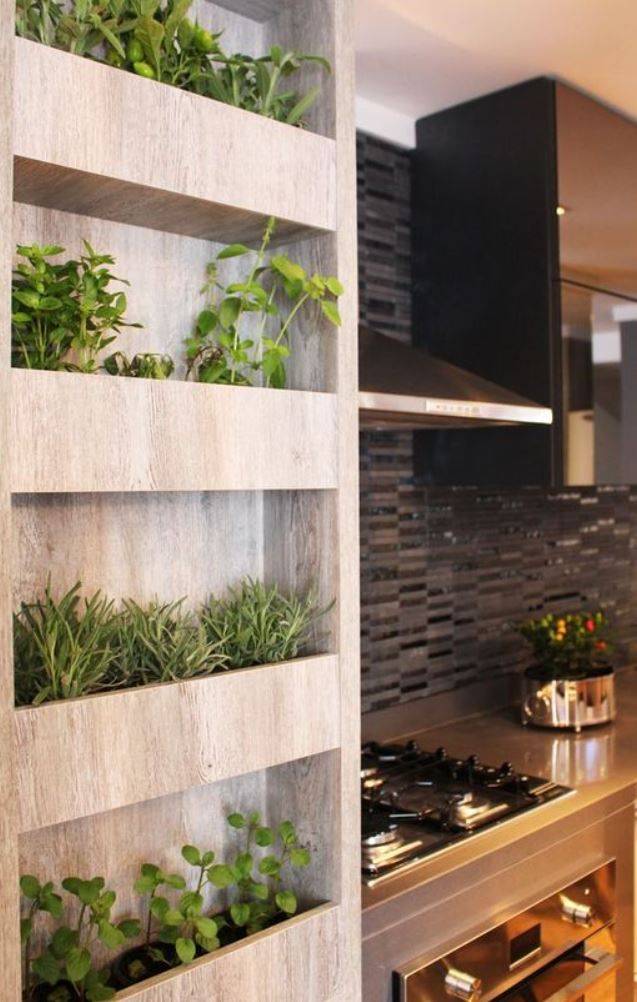 23 Living Wall Indoor Herb Garden Ideas You Gonna Love | SharonSable