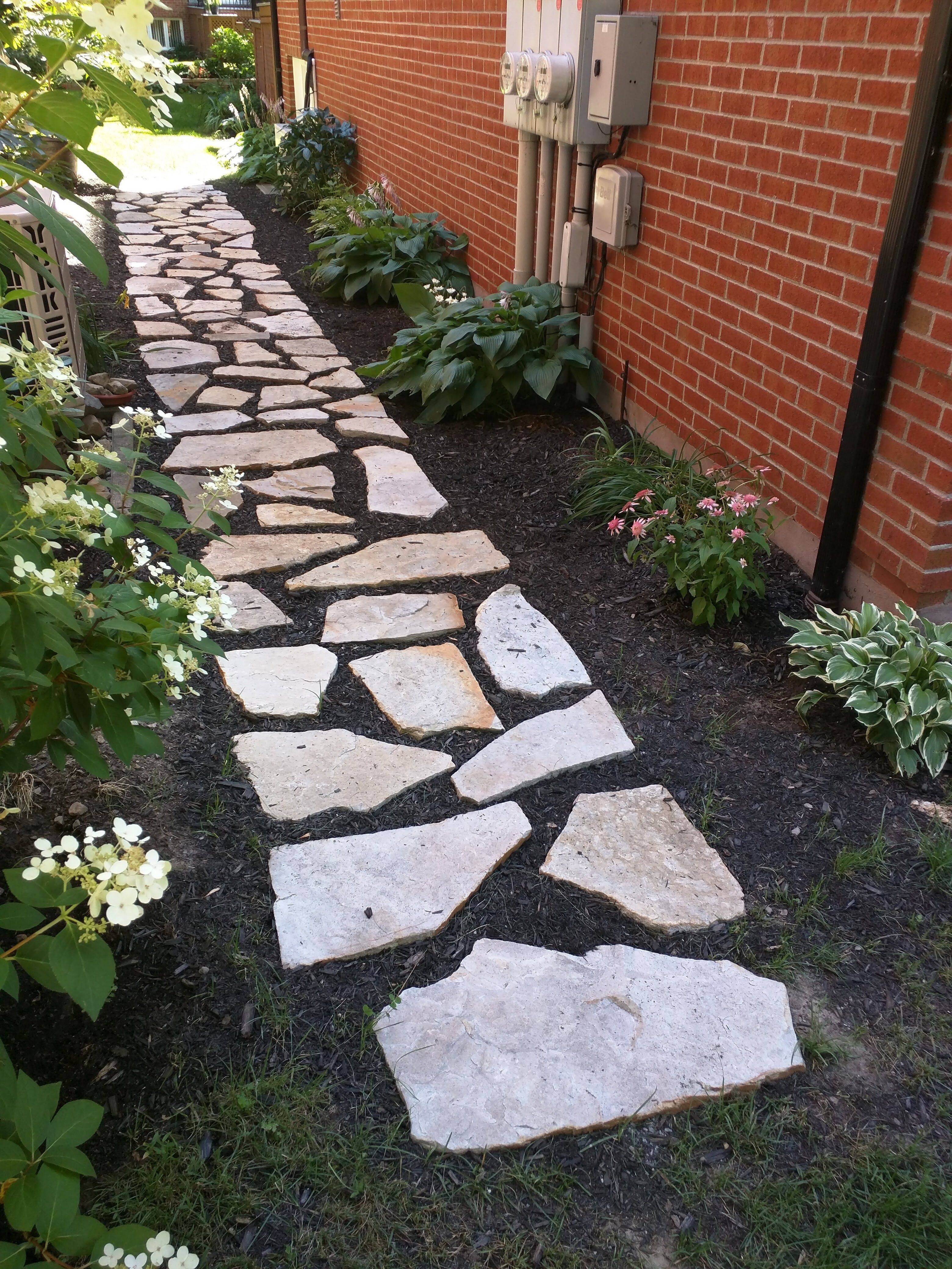 Front Yard Bridge Sidewalk Landscaping Ideas
