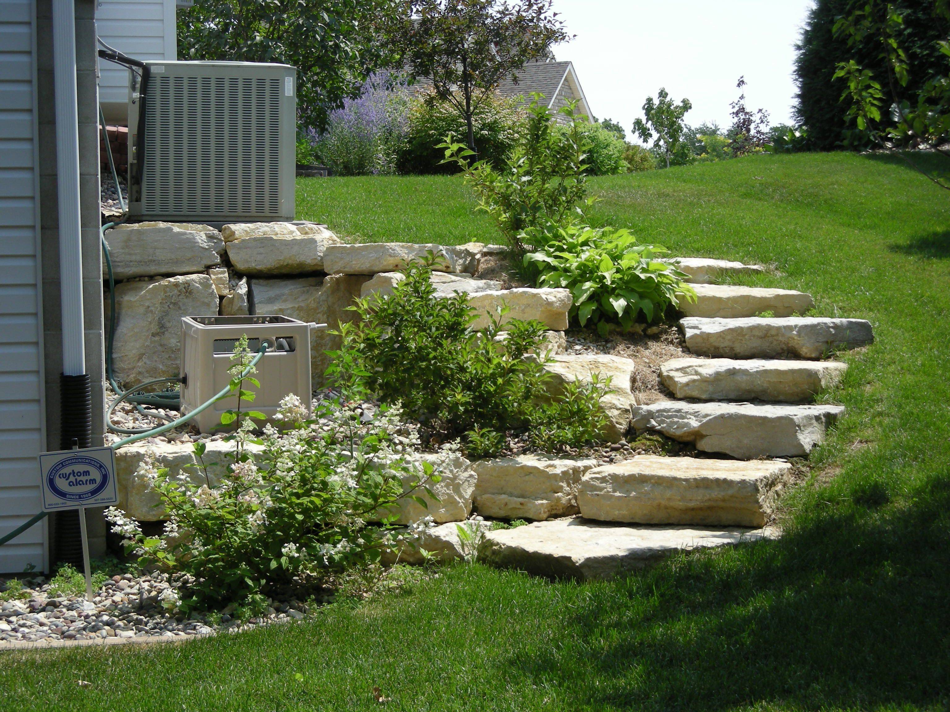 Sloping Garden Design Ideas Quiet Corner