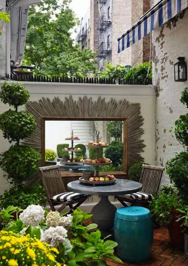 Rowhouse Backyard Urban Garden Design