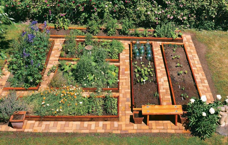 Planting Layout For Raised Bed Vegetable Garden Home And Garden Designs