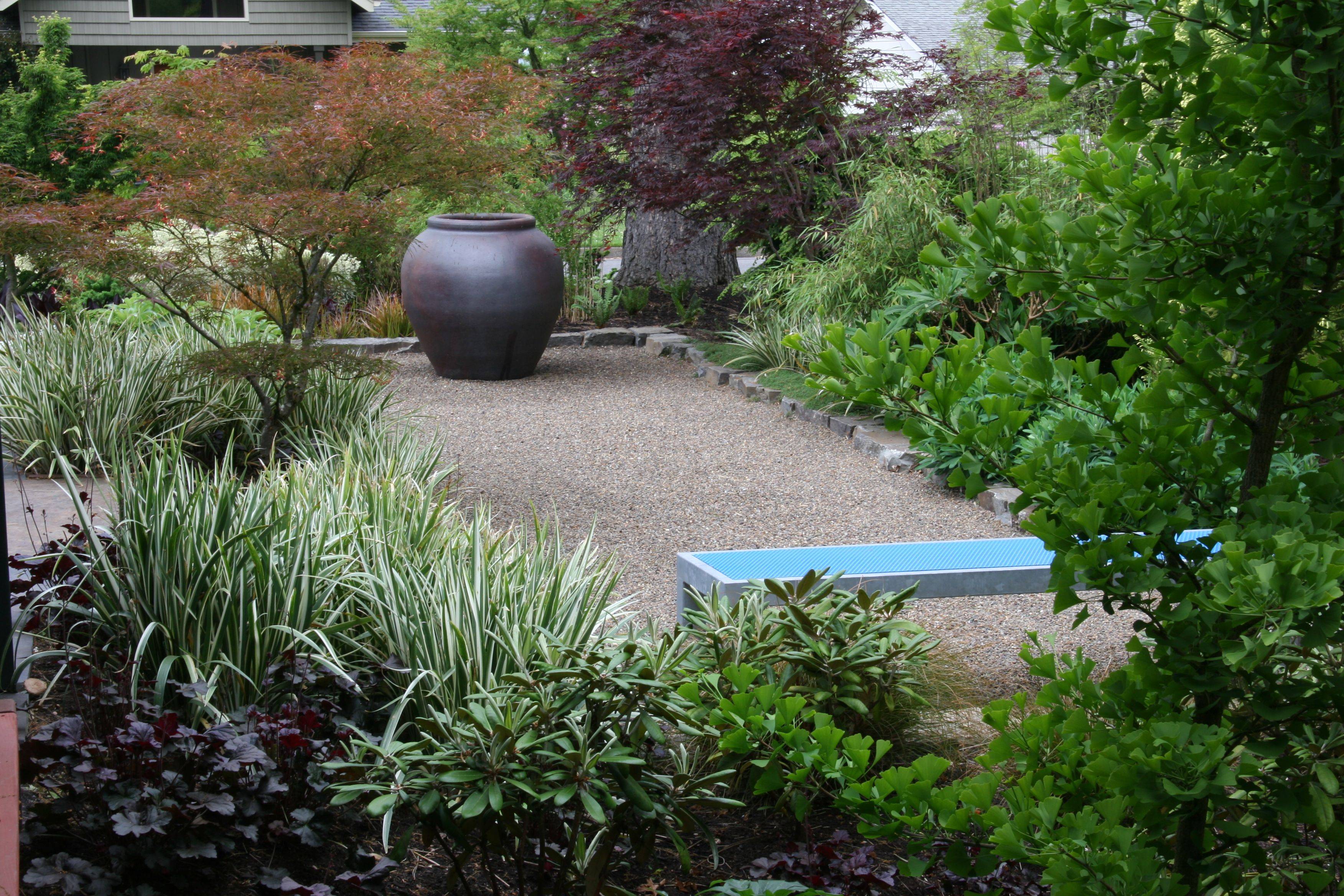 Ideas Patio Backyard Pea Gravel Landscape Design Edging Peagravel
