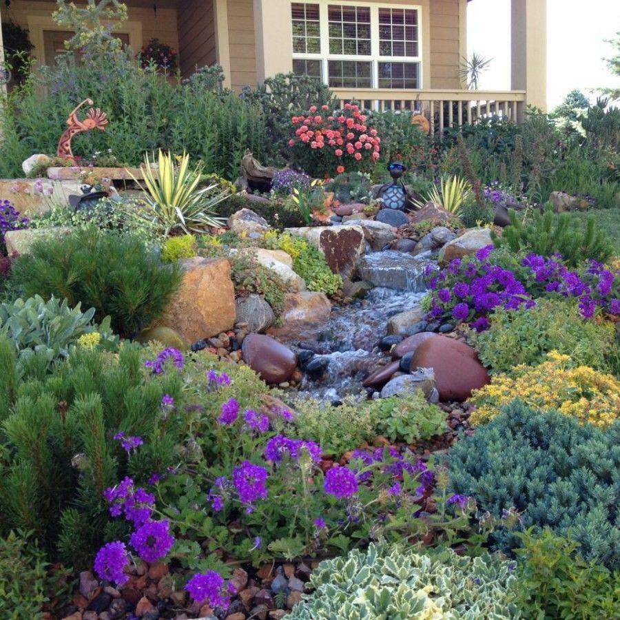 Beautiful Front Yard Cottage Garden Landscaping Ideas Homixover