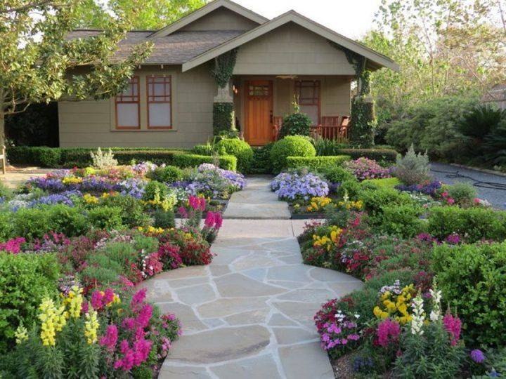 Affordable Front Yard Walkway Landscaping Ideas Https