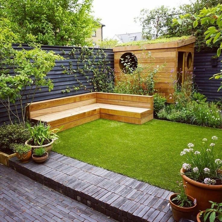 Stilted Hedges Garden Design Layout
