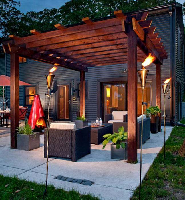 Outdoor Modern Pergolas Gallery