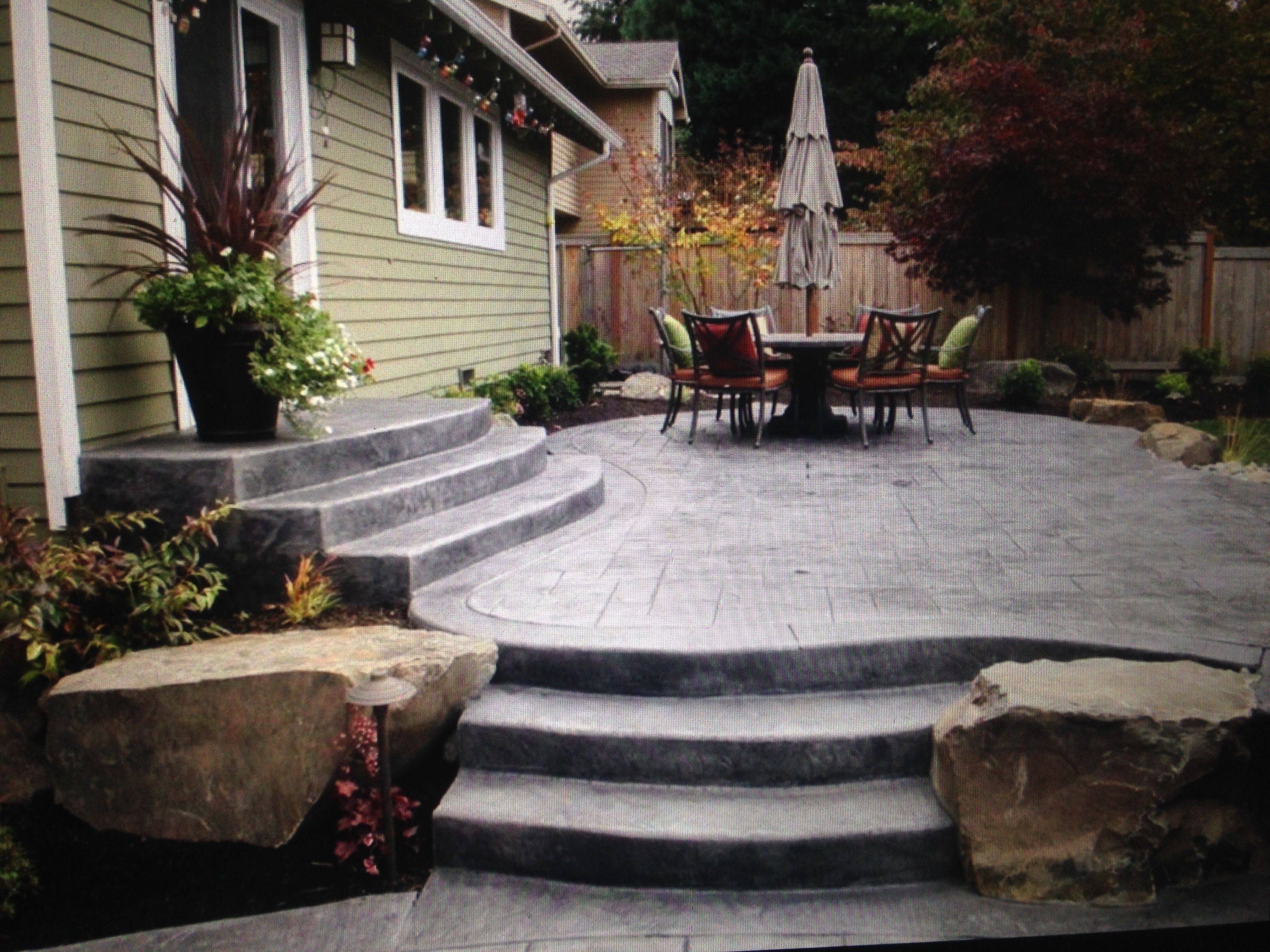 Concrete Patio Outdoor Designs