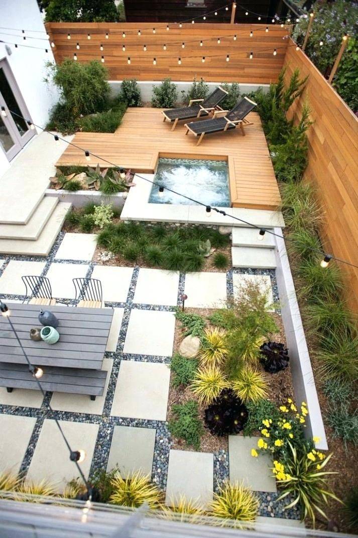 Beautiful Small Yard Patio Hardscape Landscaping Ideas