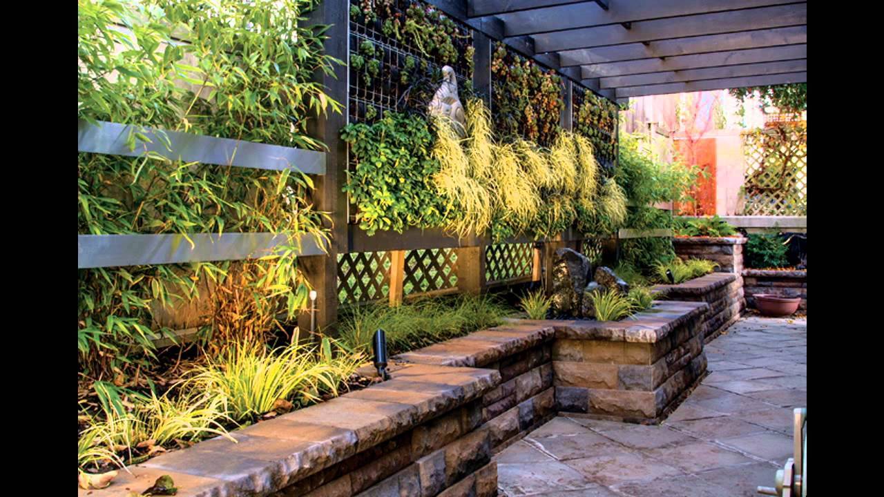 Rock Wall Garden Designs