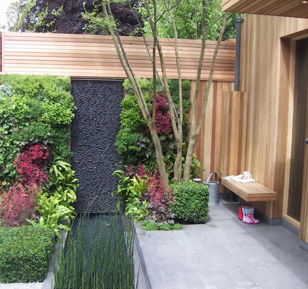 Unusual Small Backyard Ideas Garden Retaining Wall