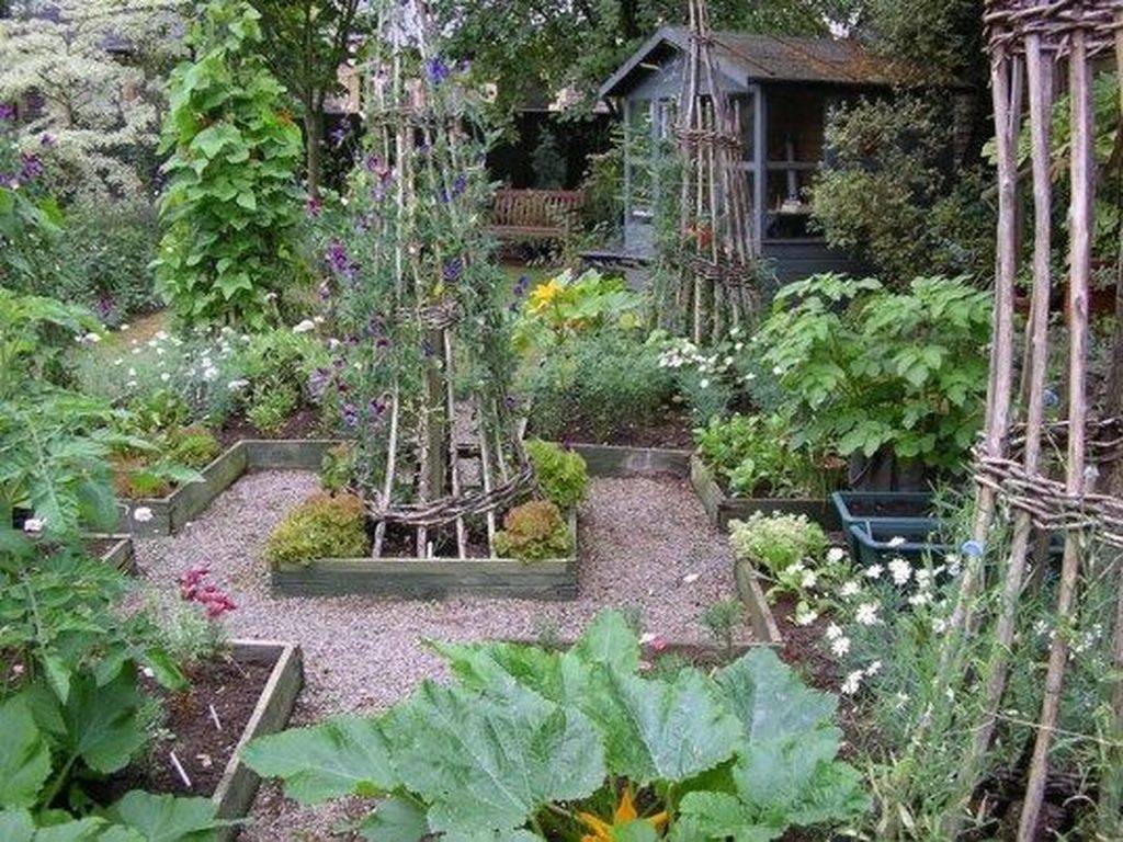 Beautiful Front Yard Cottage Garden Inspiration Ideas