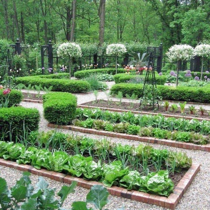 French Kitchen Garden Potager Whatsoever Things Are Lovely
