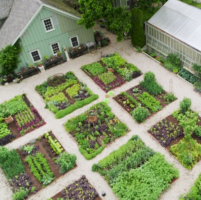 The Traditional French Potager Garden